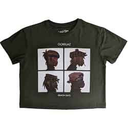 GORILLAZ Demon Days Crop Top