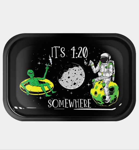 Somewhere It's 420 Medium Roll Tray