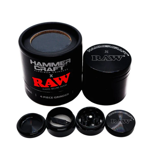 RAW HammerCraft 4-Part herb Grinders