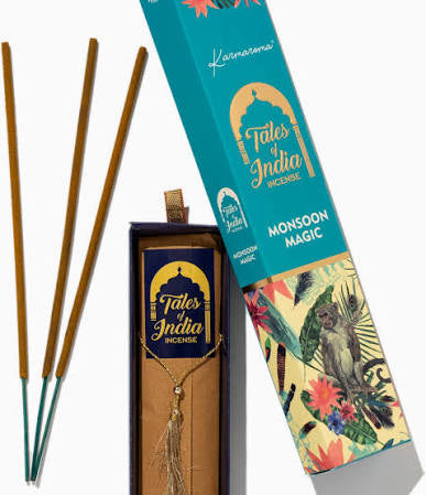 TALES OF INDIA Masala Incense Sticks - Monsoon Magic