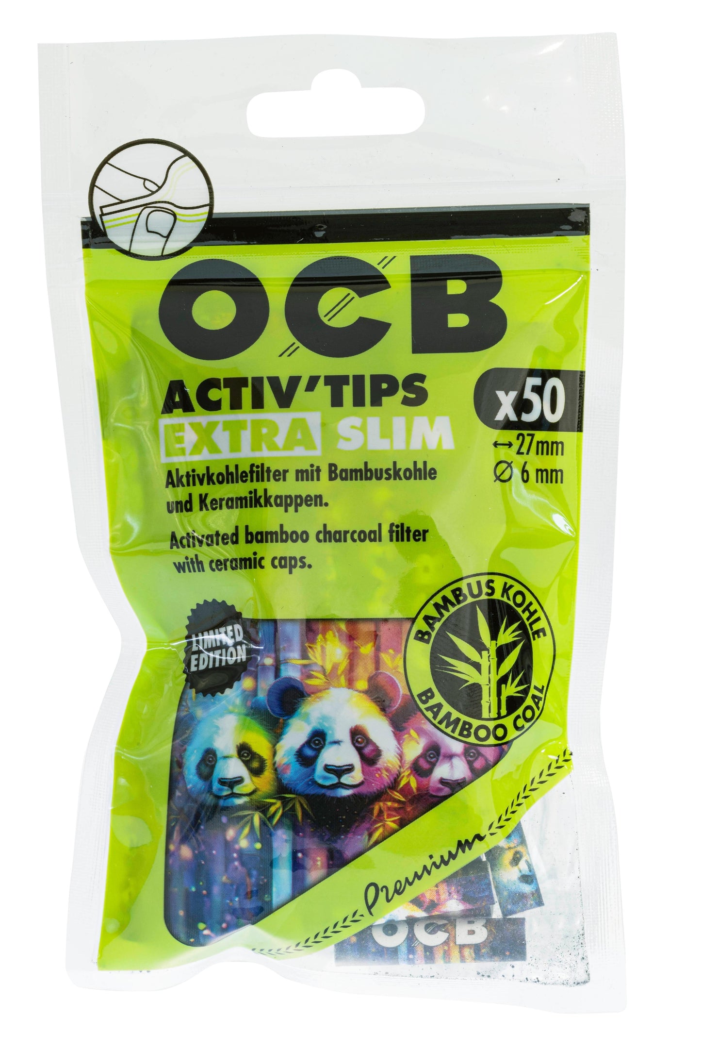 OCB Bamboo Activated Charcoal Filters