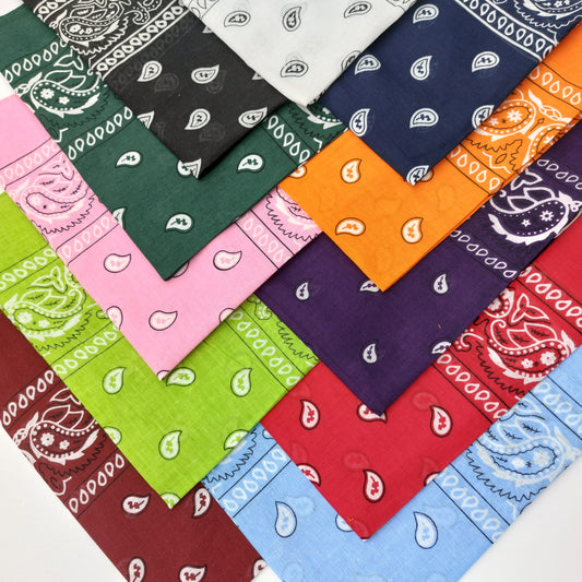 Paisley Cotton Bandana