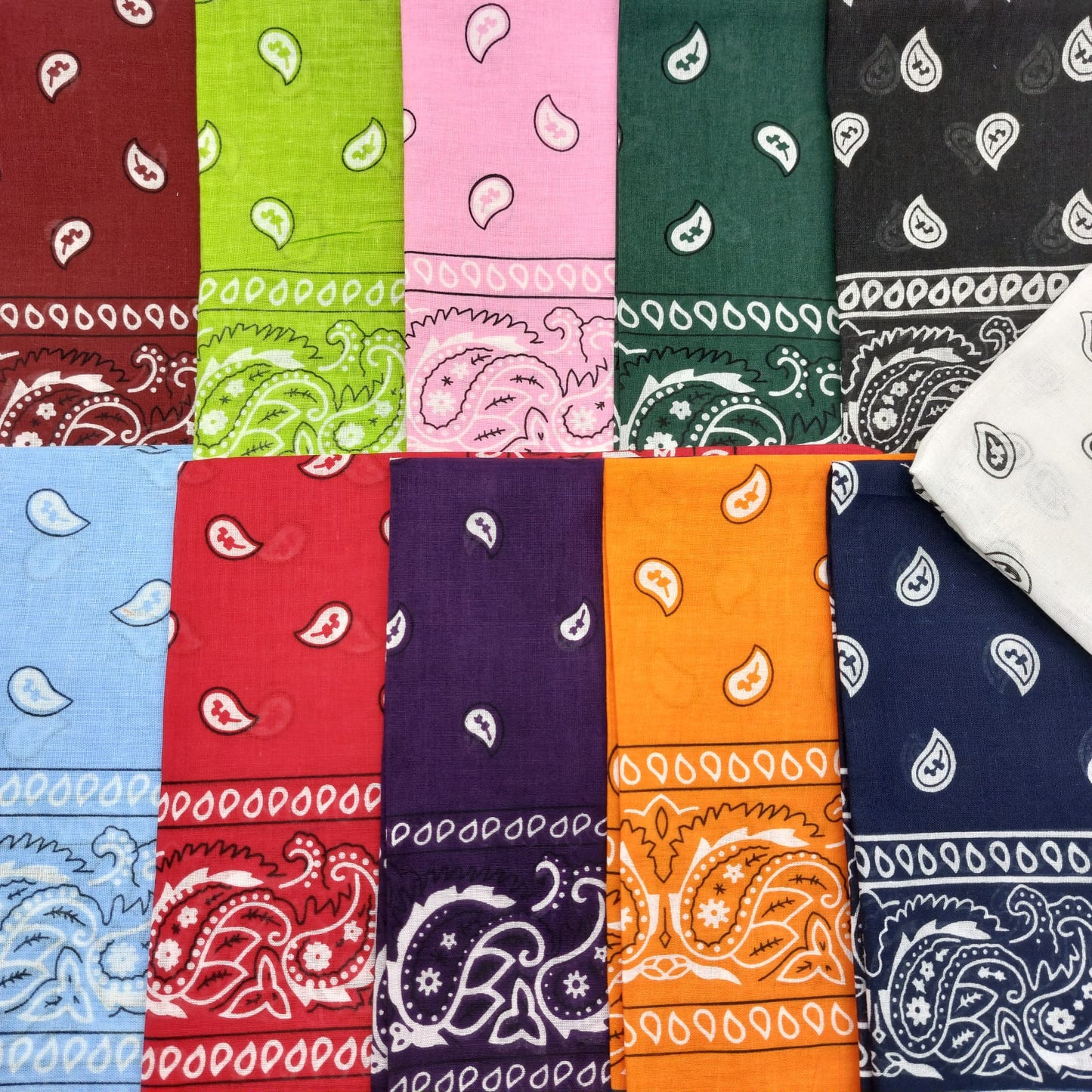 Paisley Cotton Bandana