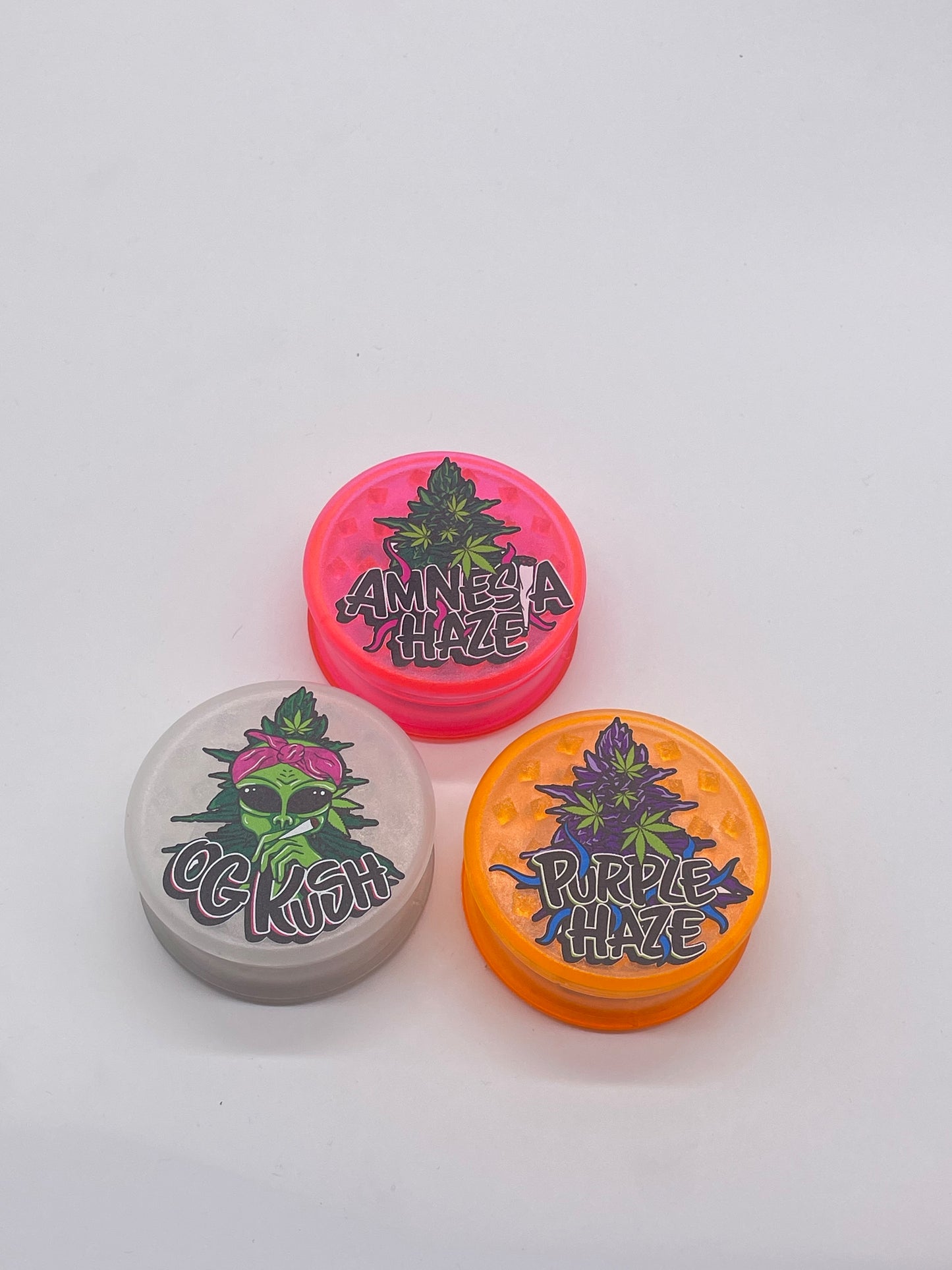 Buds 2-Part Acrylic Herb Grinders