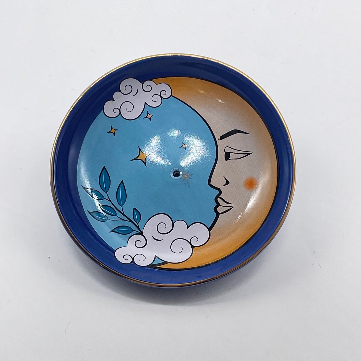 Moon Ceramic Incense Plate