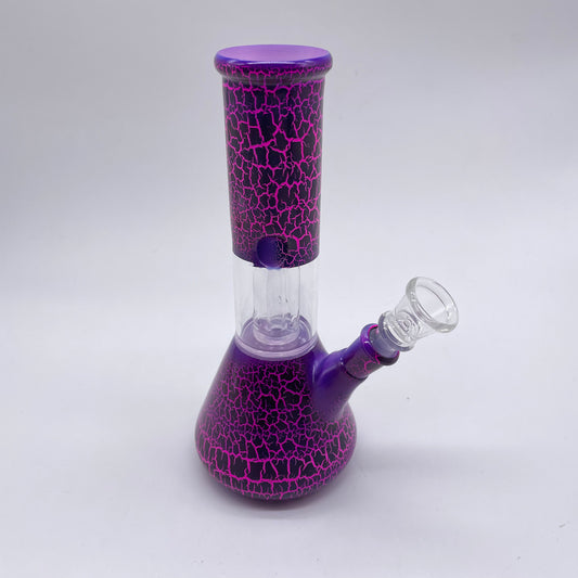 Pink Ice Dome Glass Bong