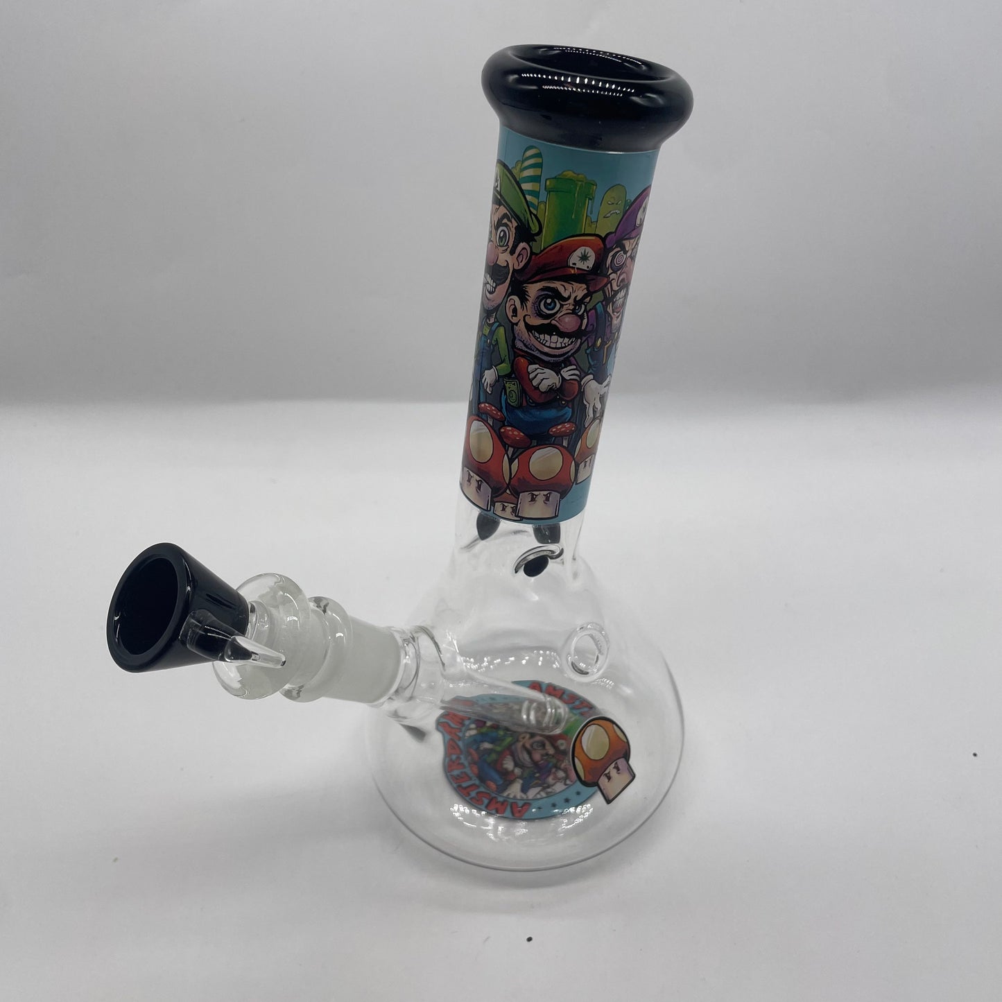 GRACE GLASS Mushroom Hero Small Glass Water Pipe