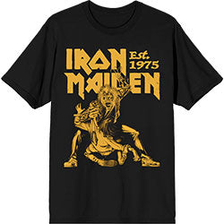 IRON MAIDEN Est 1975 Claw Yellow Graphic