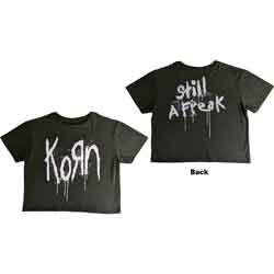 Camiseta verde KORN "Still a Freak"