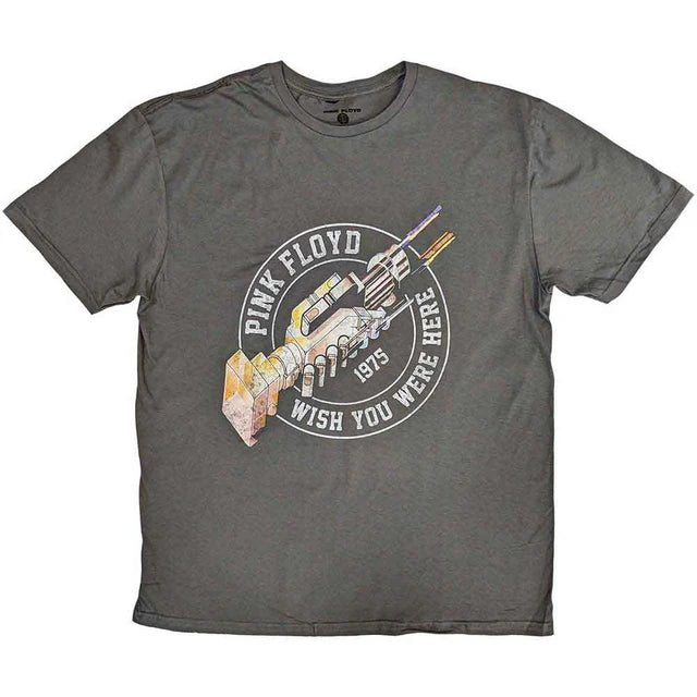 PINK FLOYD Wish You Were Here 1975 Charcoal Tee