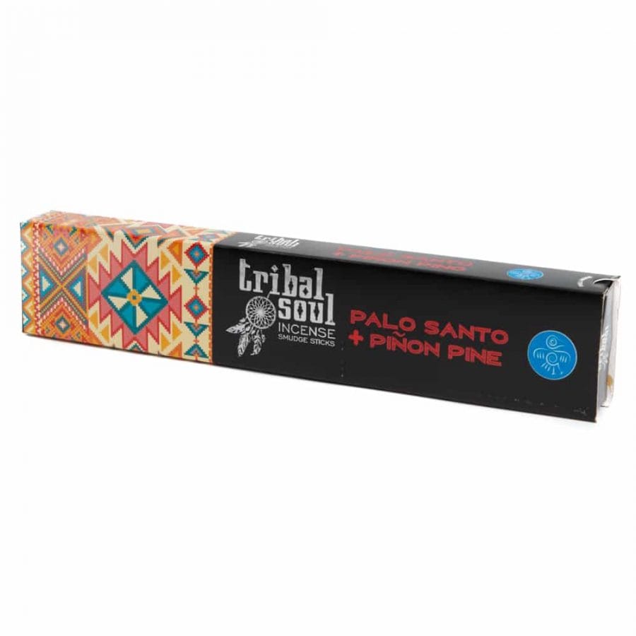 TRIBAL SOUL Incense Smudge Sticks - Palo Santo & Pinon Pine