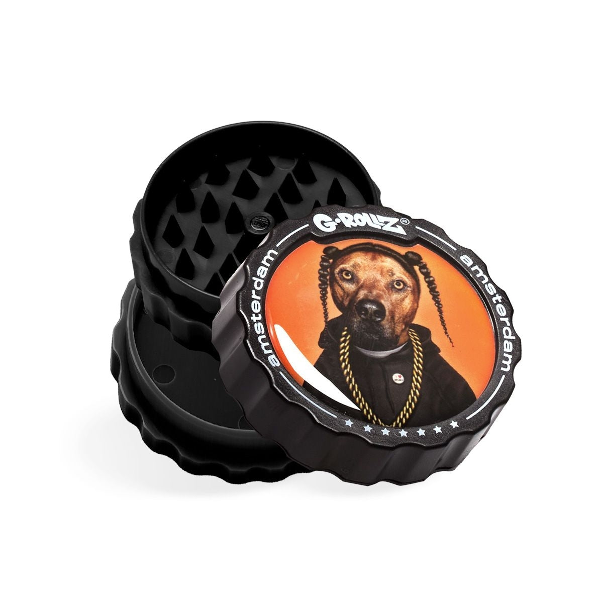 G-ROLLZ Rap 2-Part Acrylic Herb Grinders