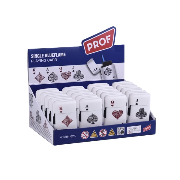 PROF JET Playing Card Lighters