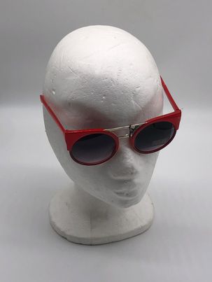 Cat Eye Sunglasses - Red