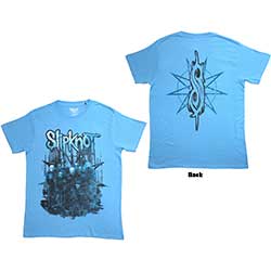 SLIPKNOT The End So Far Band Blue Tee