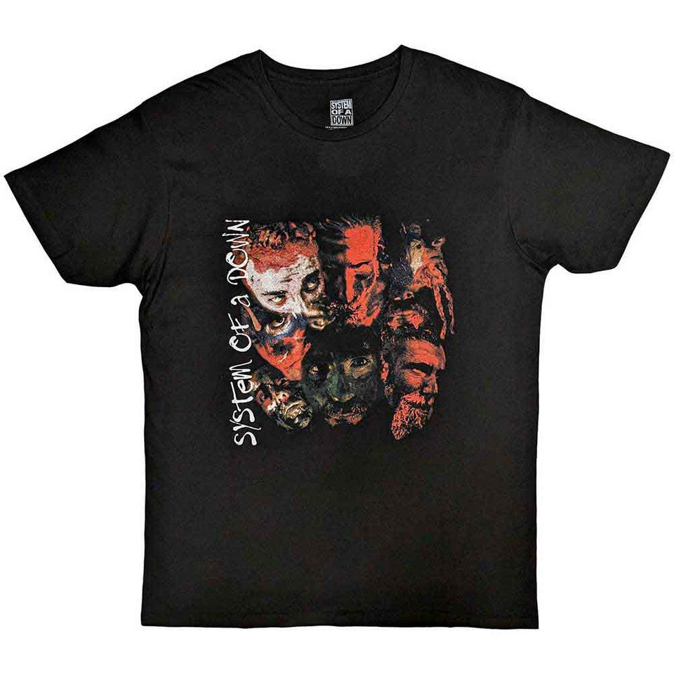 System Of A Down Painted Faces Tee