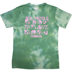 THE SEX PISTOLS Pretty Vacant Green Tee