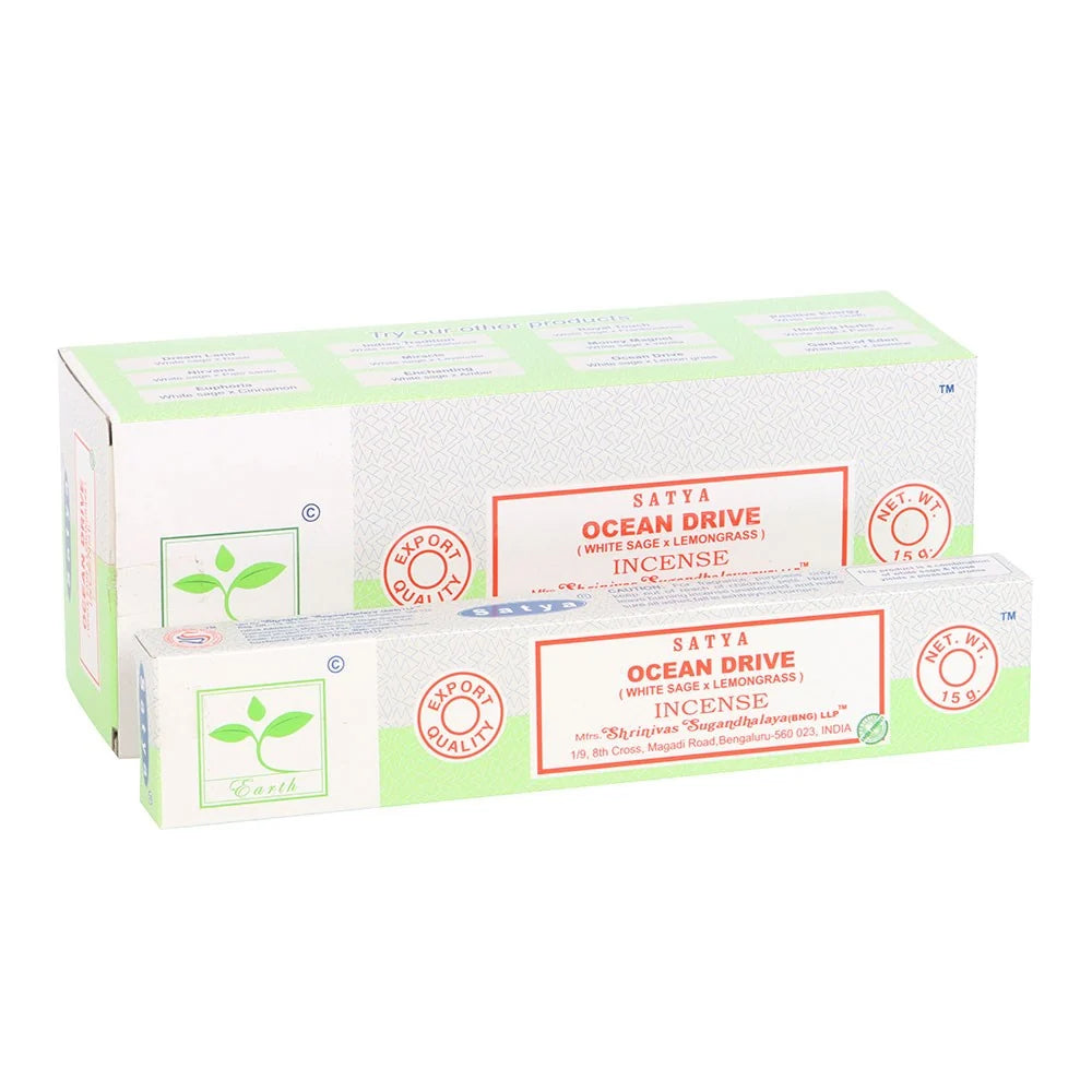SATYA Ocean Drive Incense Sticks