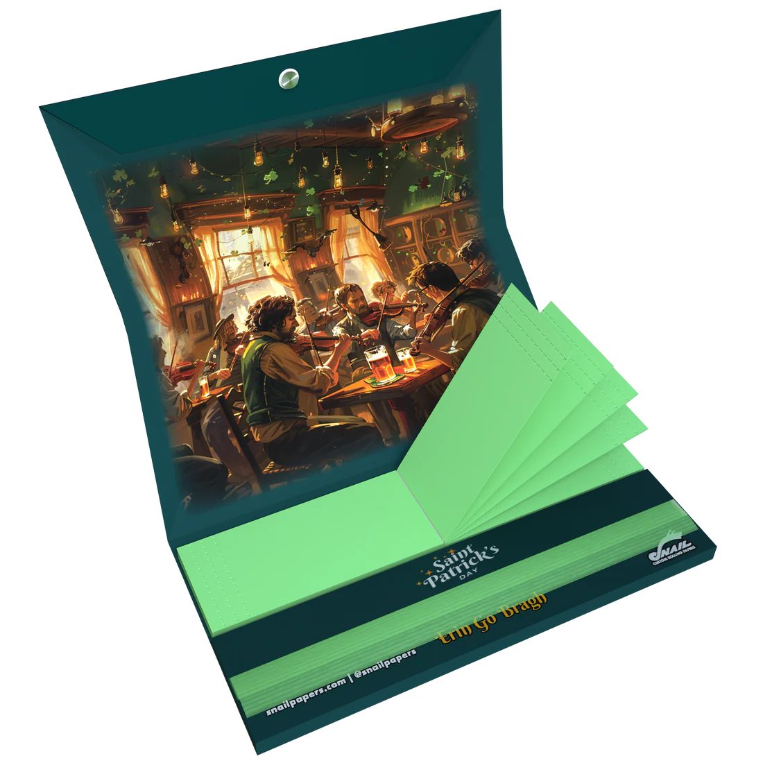 SNAIL PAPERS St Patricks Day Roll Kits