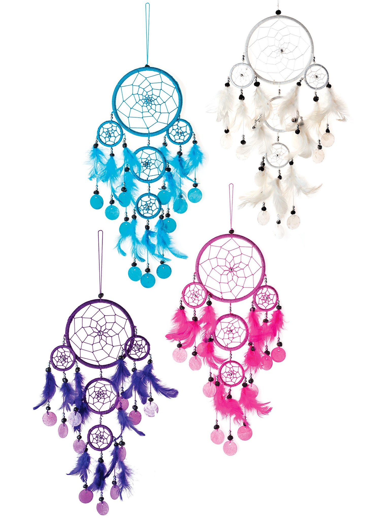 Dreamcatchers with Capis Shells