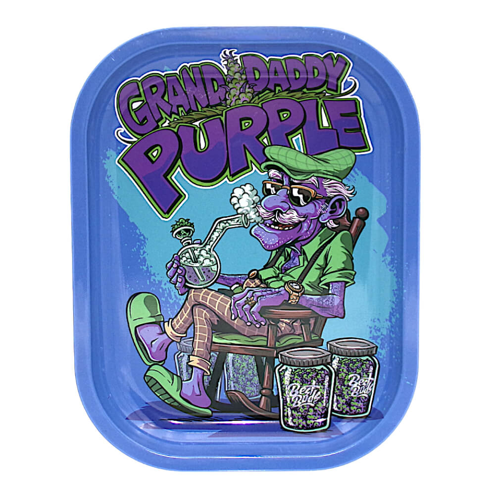 BEST BUDS Grandaddy Purple Small Roll Tray
