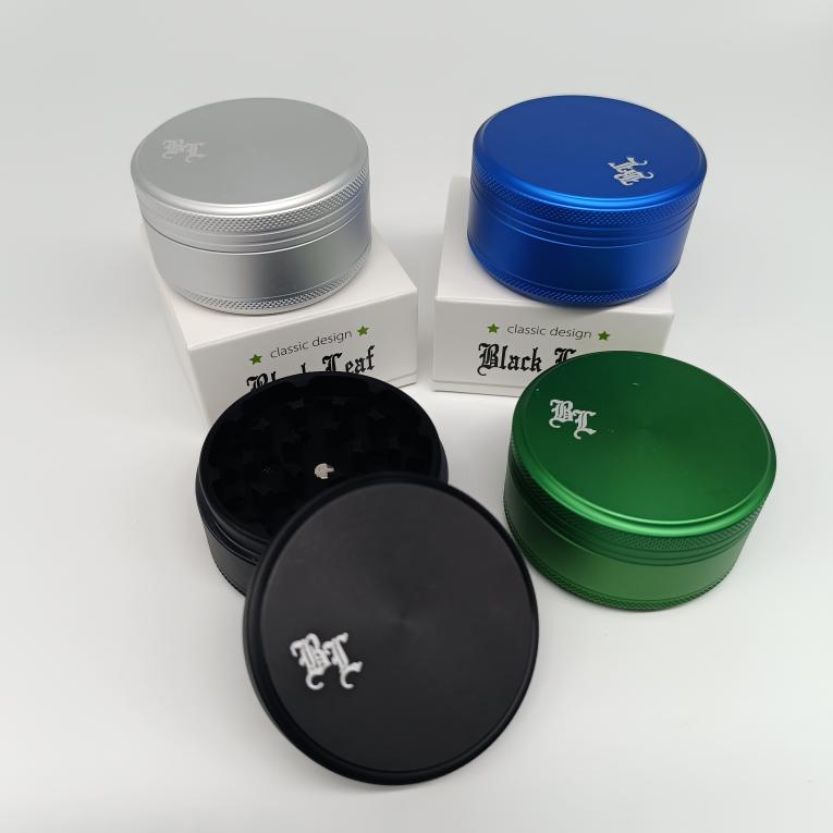 BLACK LEAF Xtra-Slim 4-Part Herb Grinders
