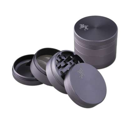 BLACK LEAF 4-Part Herb Grinder - Matte