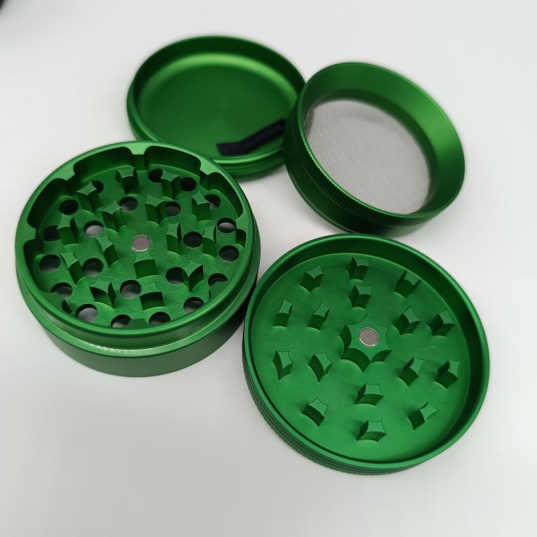 BLACK LEAF Xtra-Slim 4-Part Herb Grinders