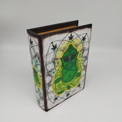 Wooden hide your valuables Book Boxes
