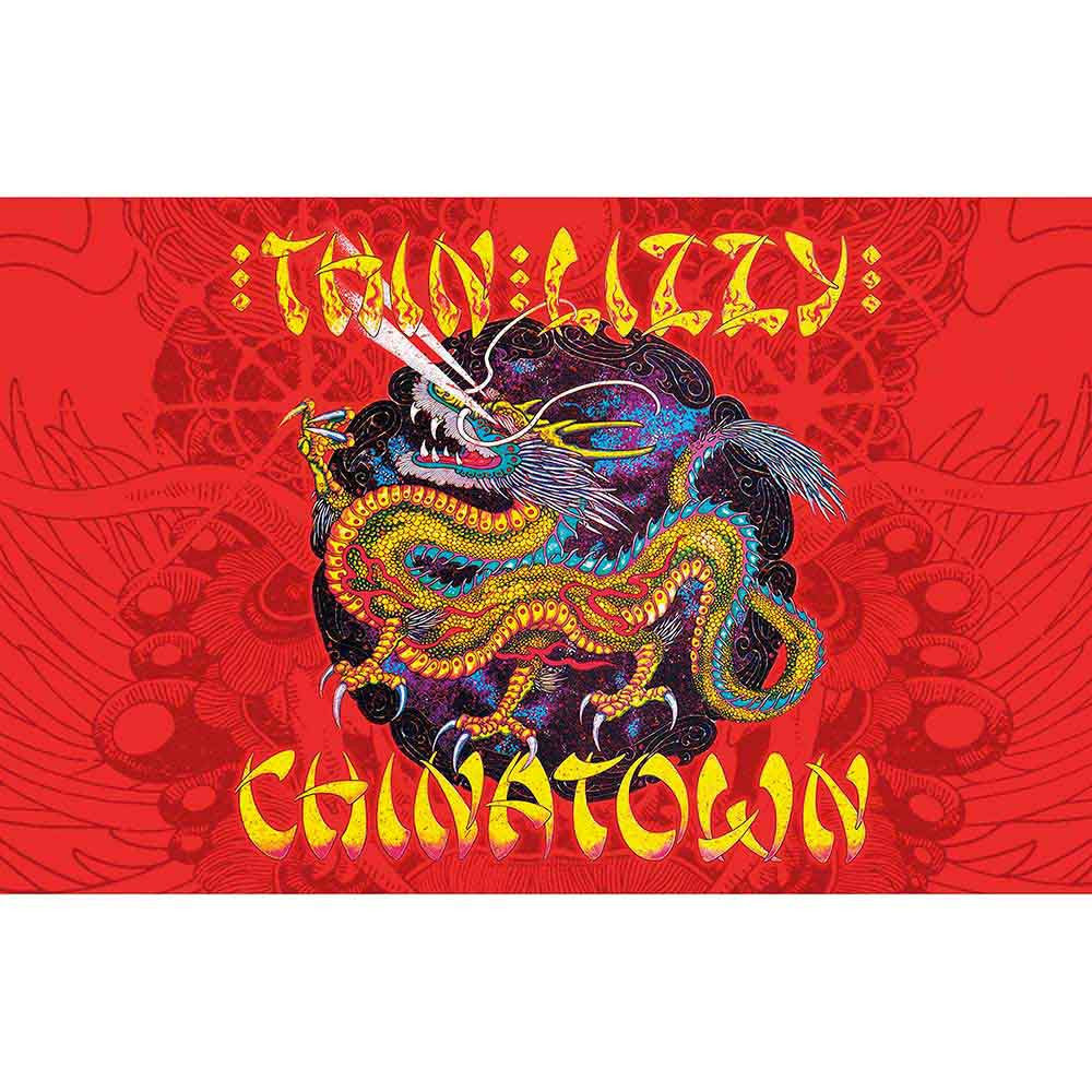 Thin Lizzy Textile Poster Chinatown