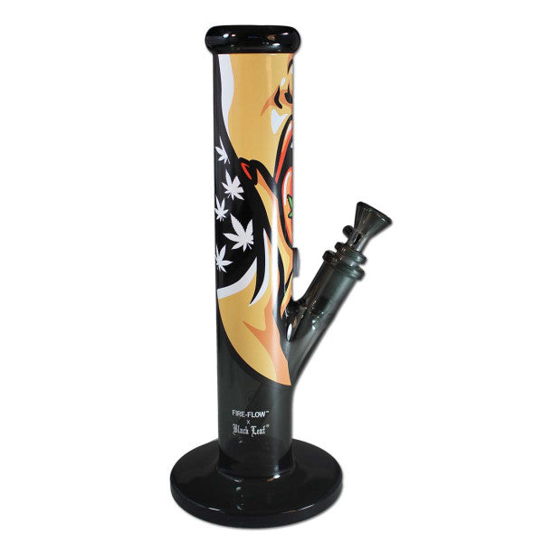 BLACK LEAF X FIRE-FLOW 420 Girl Glass Water Pipe