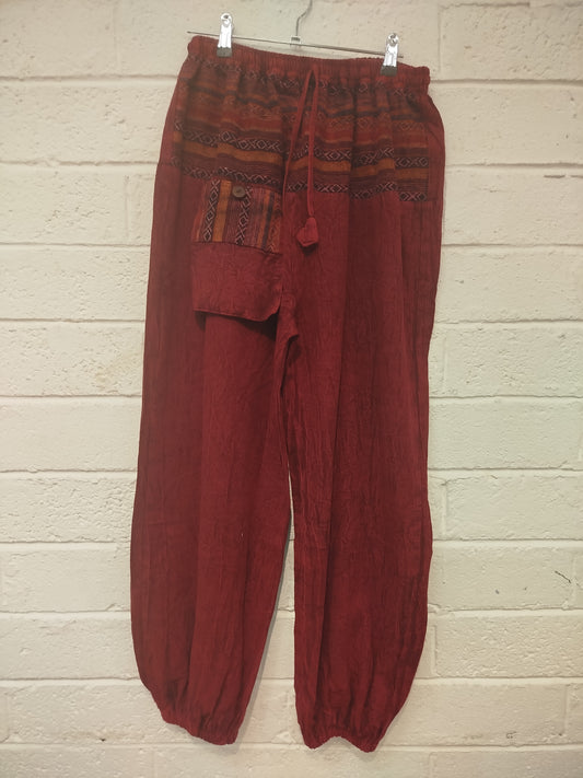 Front Fold Trousers