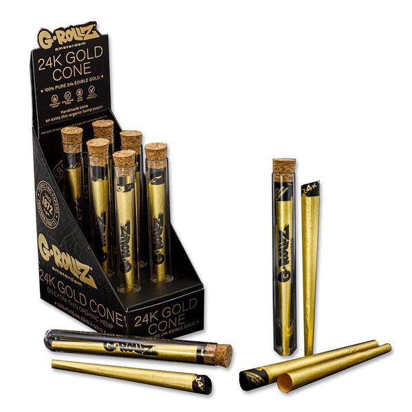 G-ROLLZ 24K Gold Cones