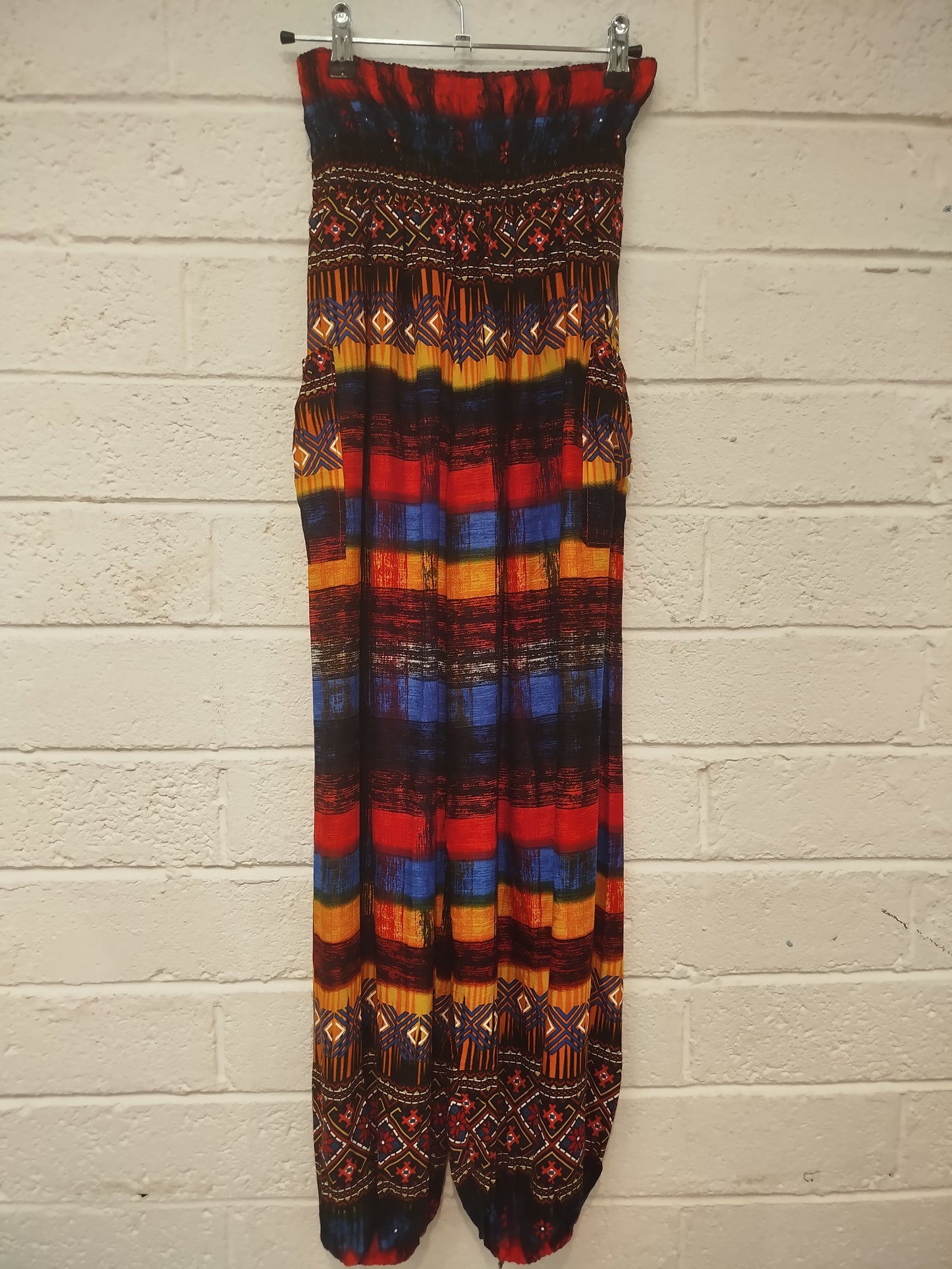 Primary Colour Print Trousers