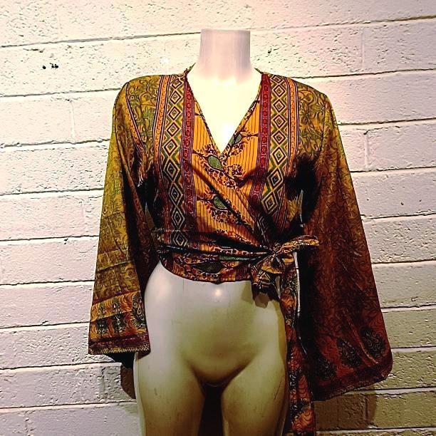 Saree Wrap Tops