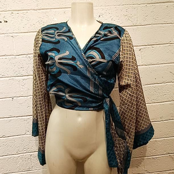 Saree Wrap Tops