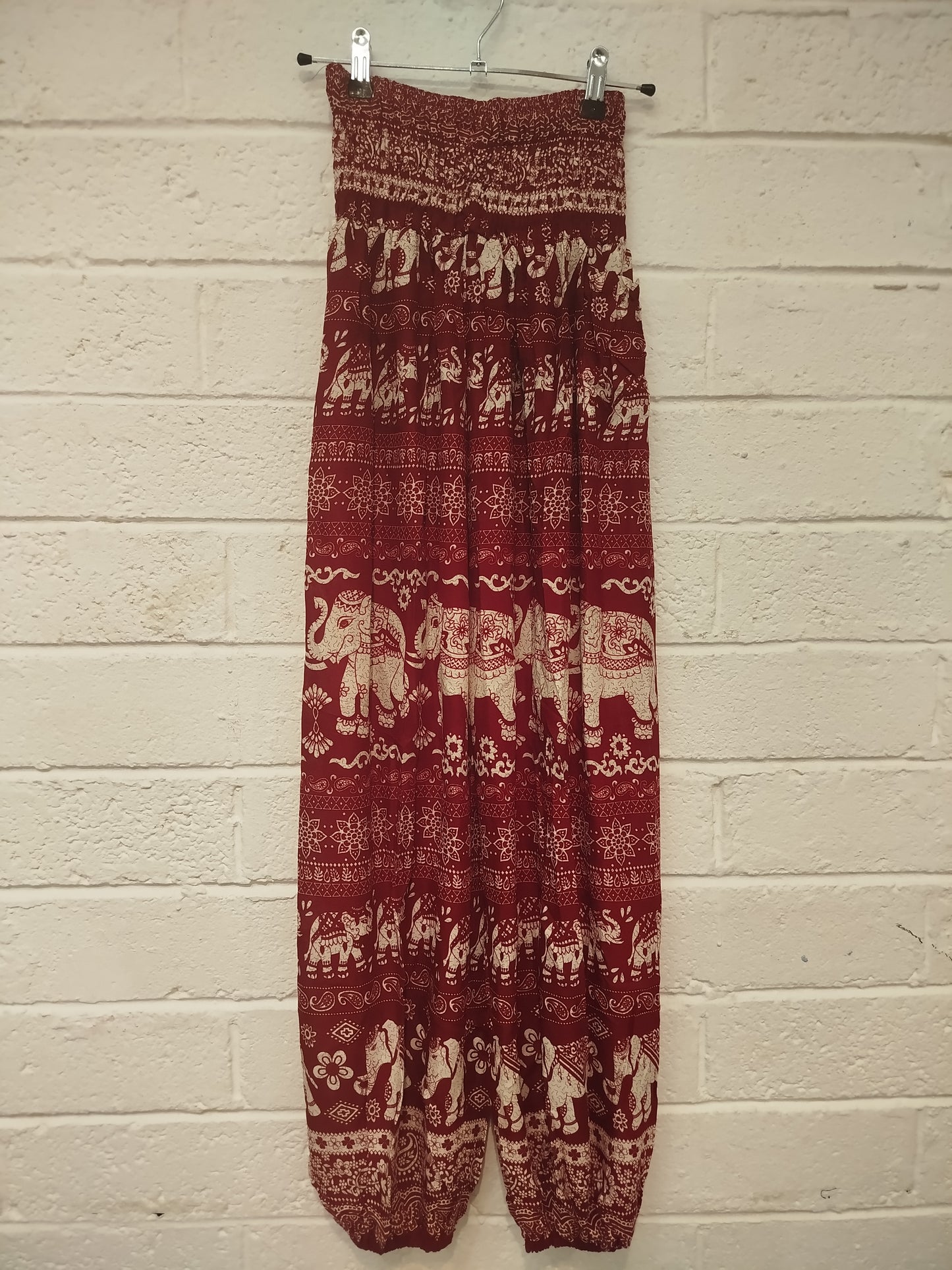Elephant Print Trousers