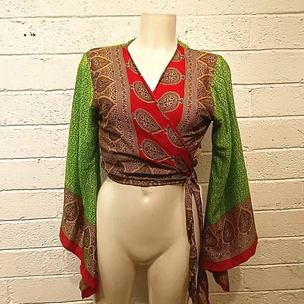 Saree Wrap Tops