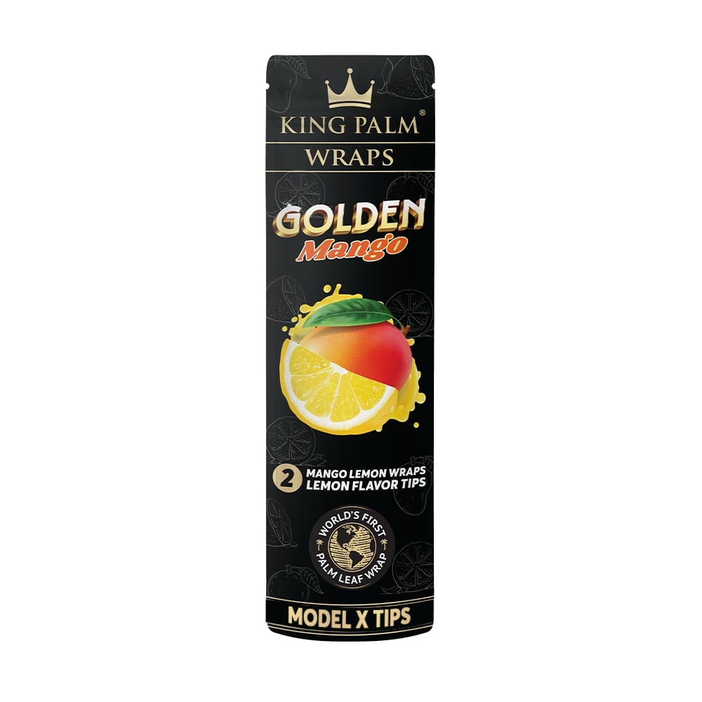 KING PALM Wraps & X-Model Tips - Golden Mango