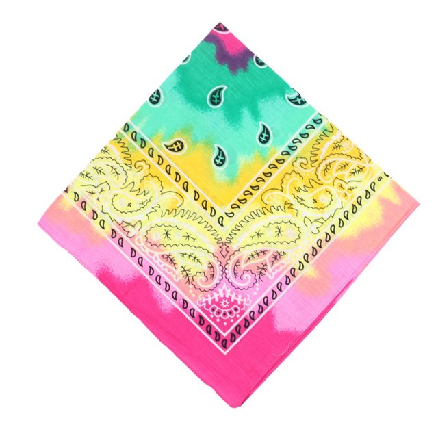 Pink Tie-Dye Bandana