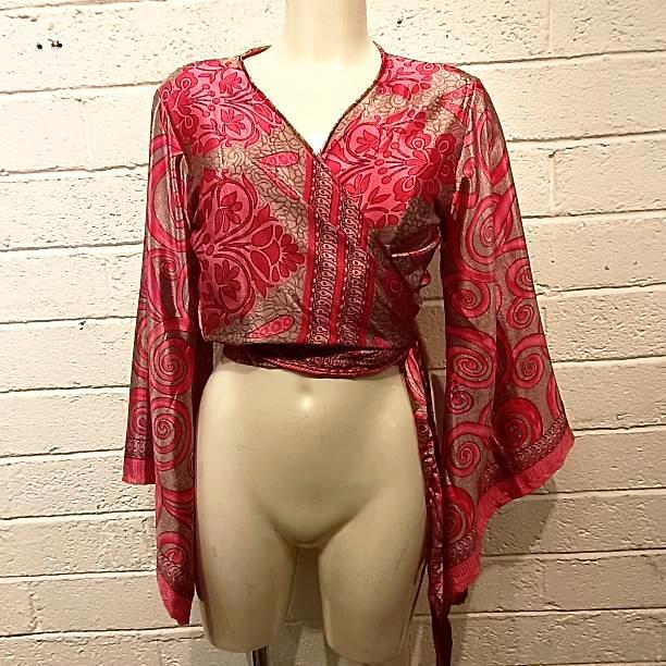 Saree Wrap Tops