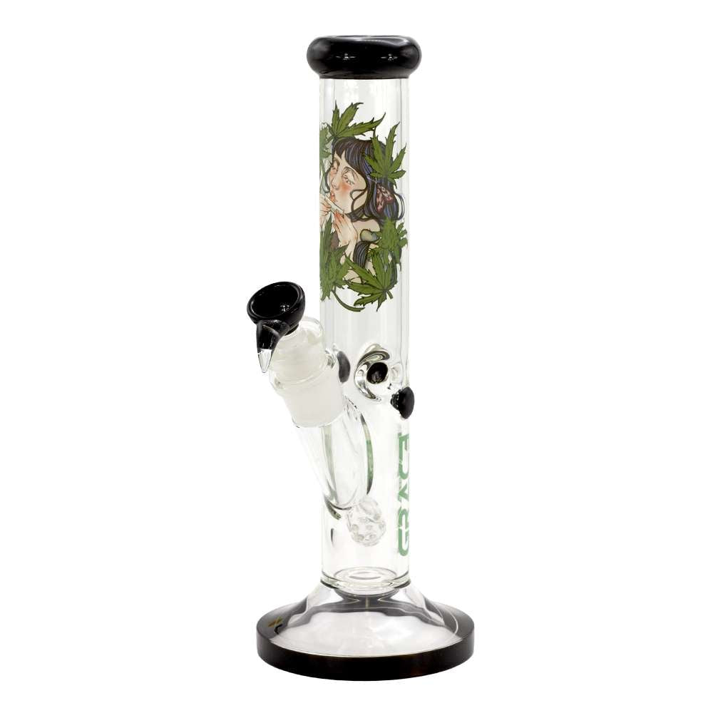 GRACE GLASS X G-ROLLZ Leaf Goddess Glass Water Pipe