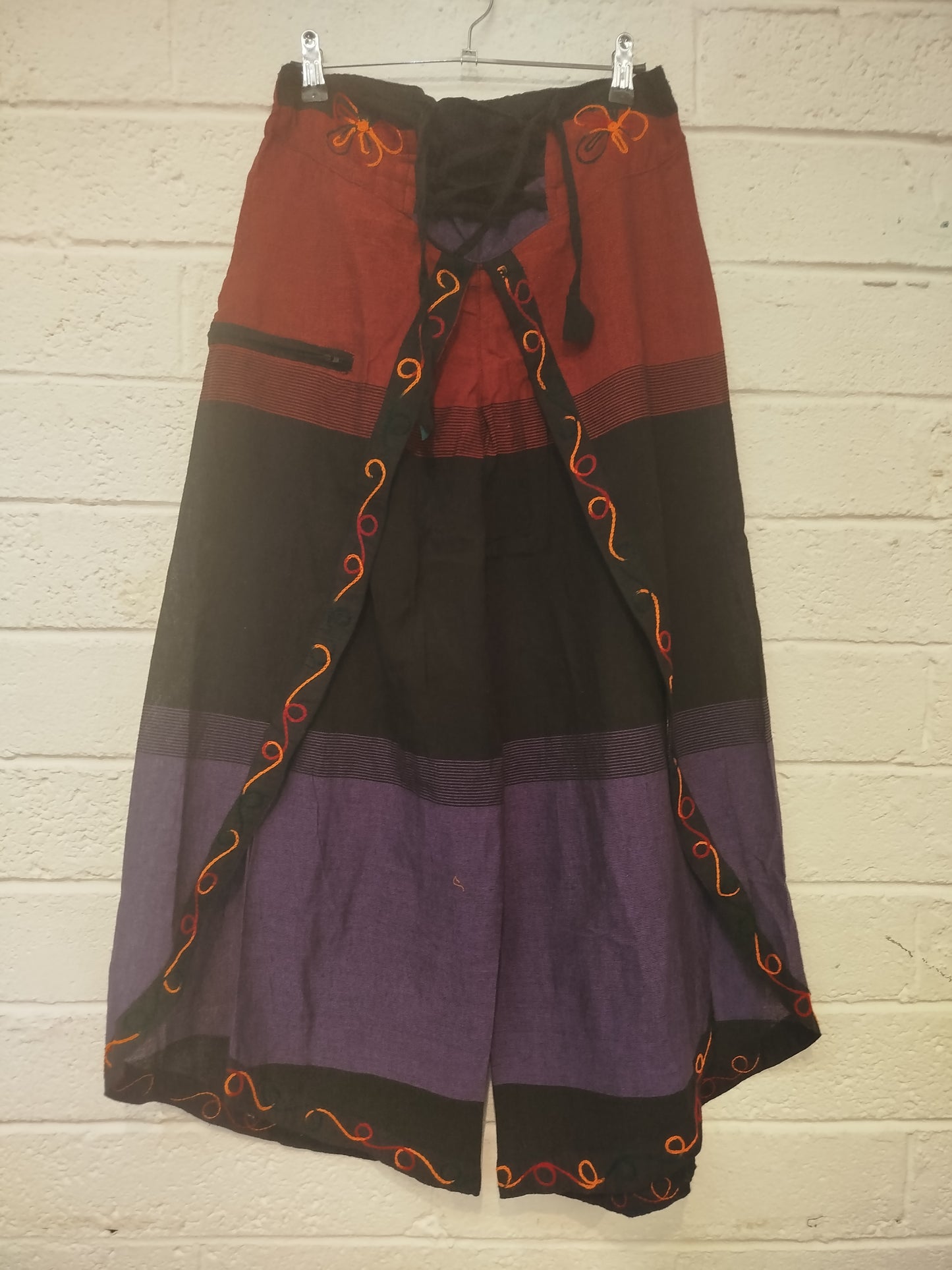 Corset Front Tie Trousers