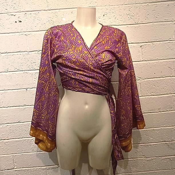 Saree Wrap Tops