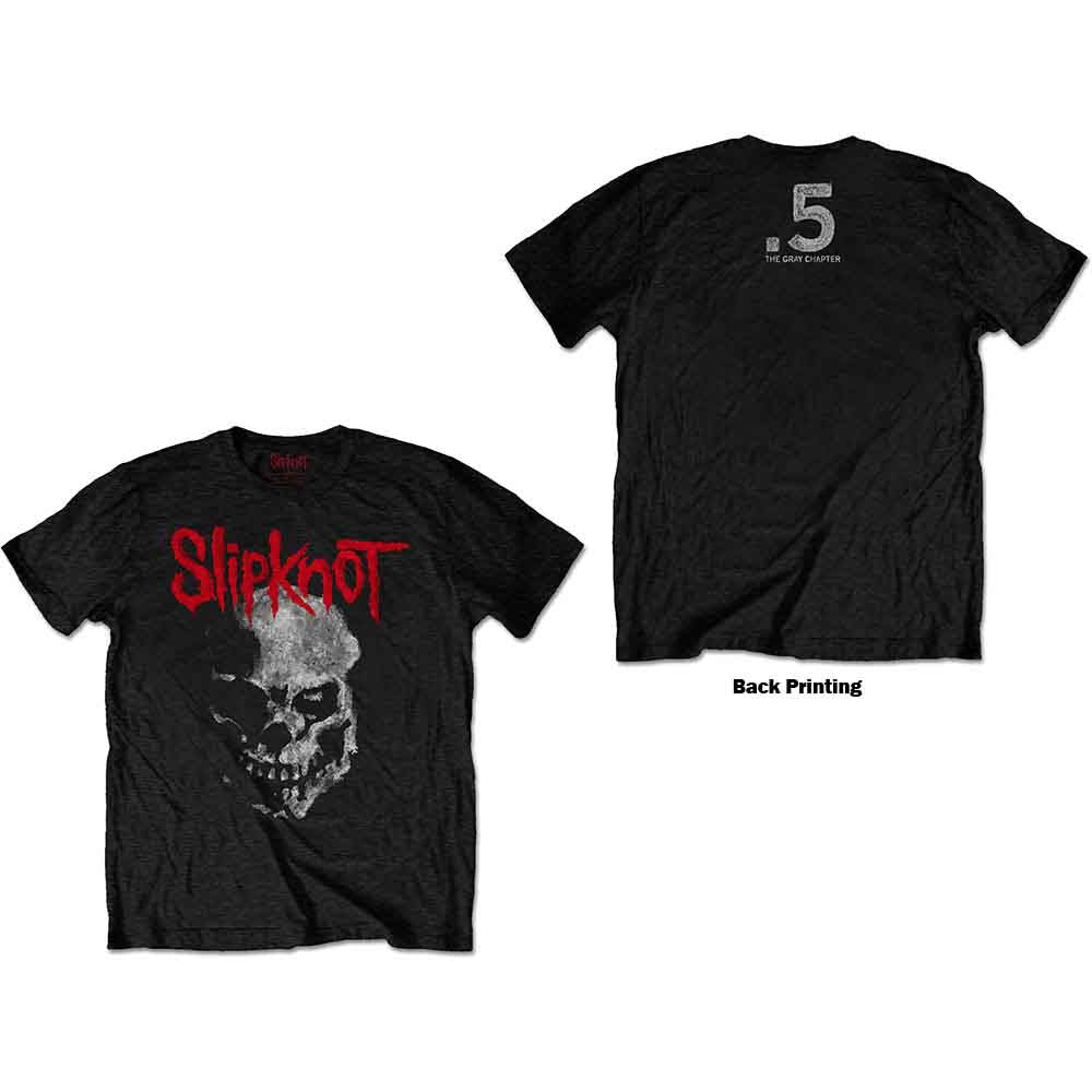 SLIPKNOT 'Gray Chapter Skull' Tee