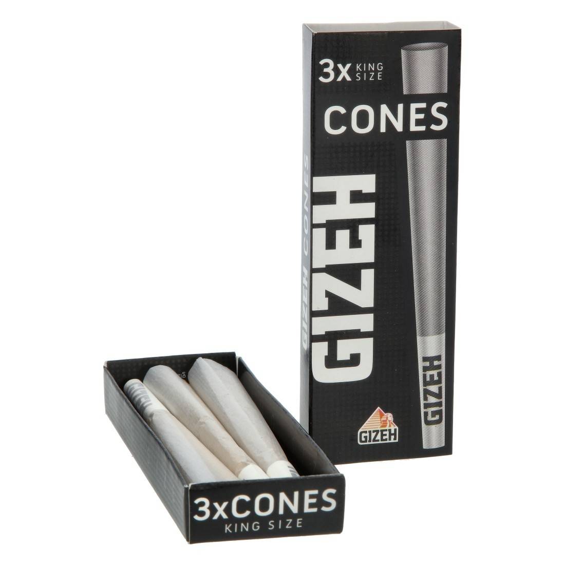 GIZEH Kingsize Silver Cones