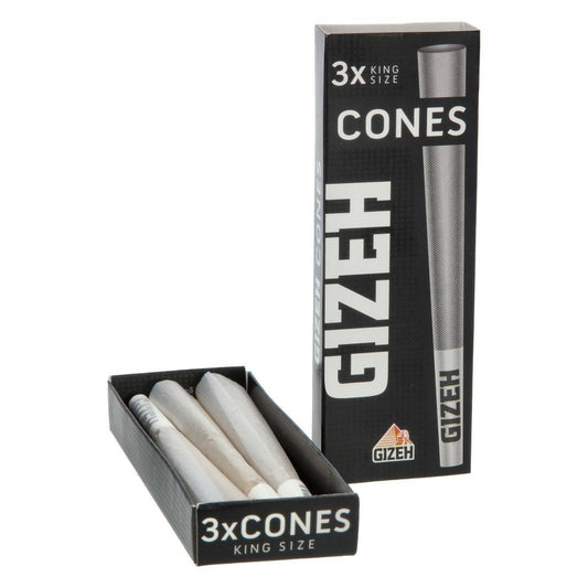 GIZEH Kingsize Silver Cones
