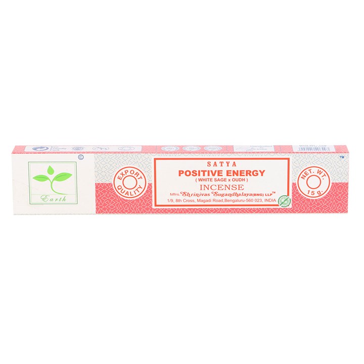 SATYA Earth - Positive Energy Incense Sticks