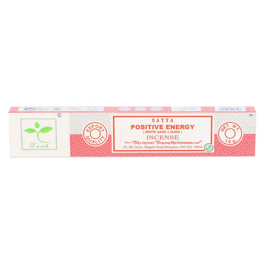 SATYA Earth - Positive Energy Incense Sticks
