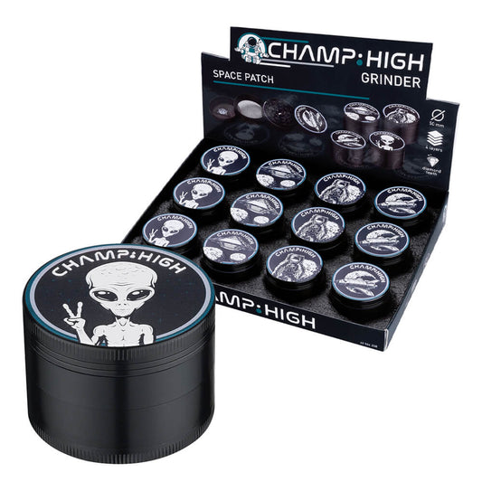 CHAMPHIGH Alien 4-Part Metal Grinders